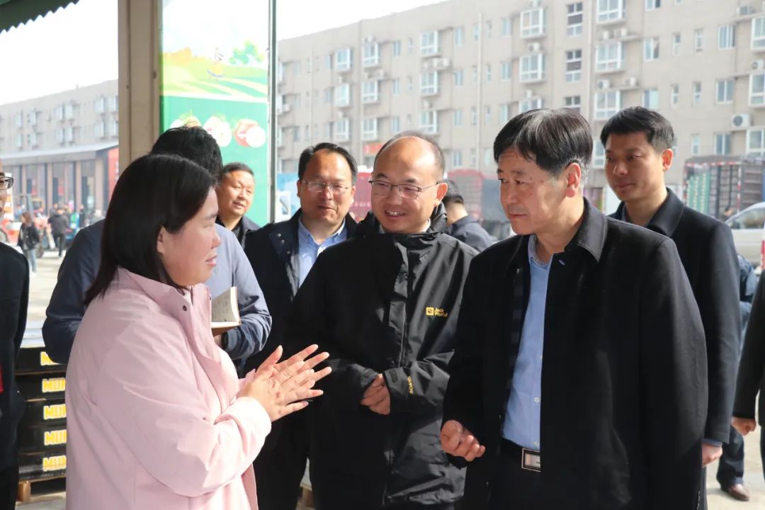 The Research Group of the Market and Information Technology Department of the Ministry of Agriculture and Rural Affairs visited Chen's Sun for research